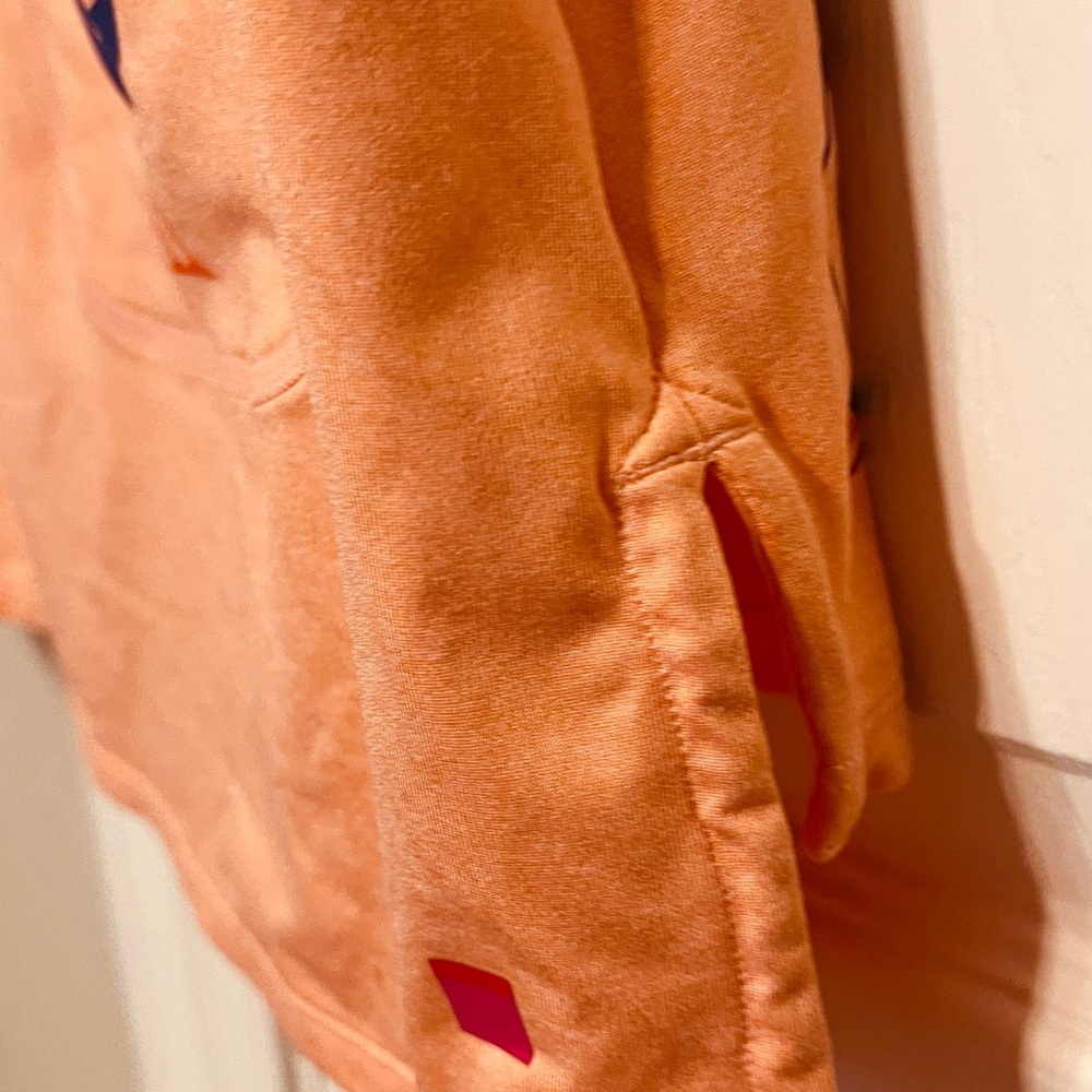 Vibrant Orange / Peach Sleeveless Tank Top Women Cycling - Picture 7 of 8